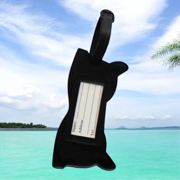 Pink Sunglasses Luggage Tag NEW - Picture 2 of 2